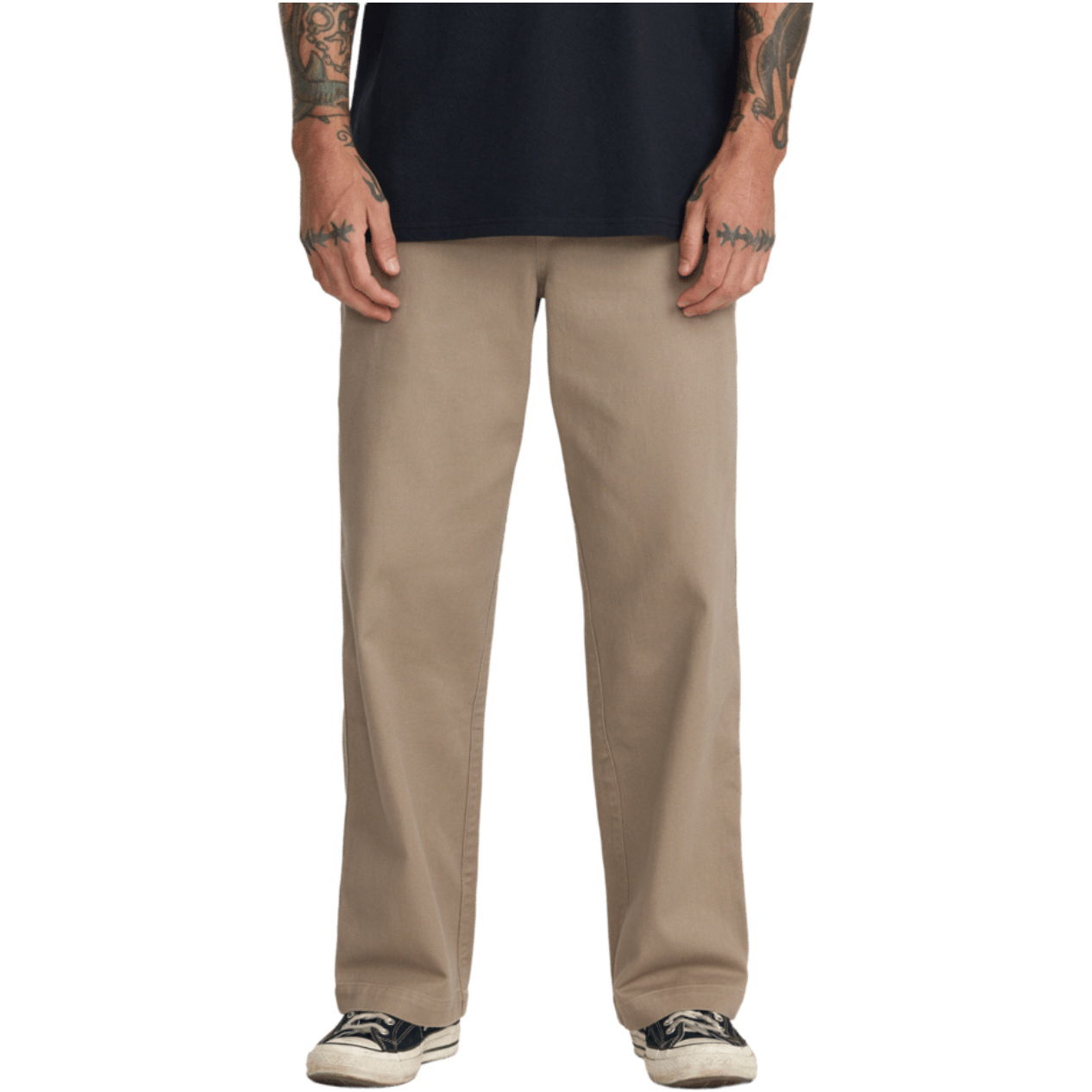 2026 RVCA Mens Big RVCA Chino Pant 23A113606 - Dark Khaki